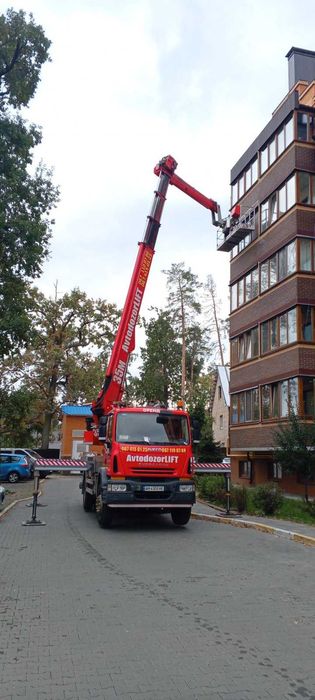 Послуги оренда автовишки/Аренда автовышки  27м 30м 32м 35м 42м 45м 66м