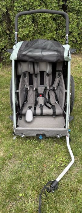 Przyczepka rowerowa Qeridoo Sportex 2, rocznik 2021