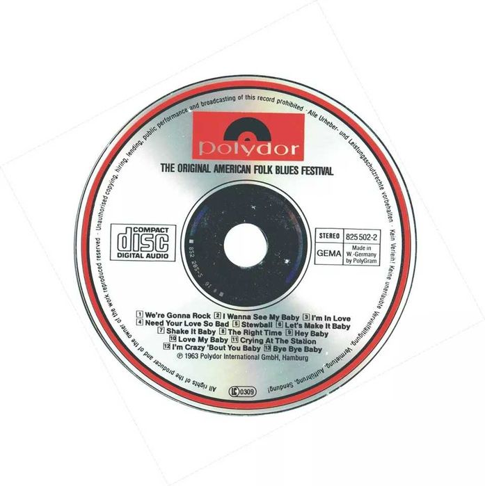 American Folk Blues Festival CD - made in W.Germany