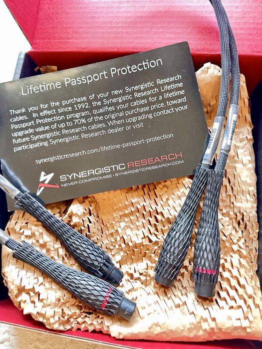 Kable XLR Synergistic Research oryginal ideał