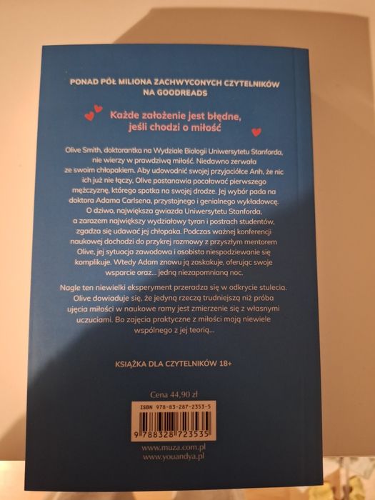 Książka The love hypothesis