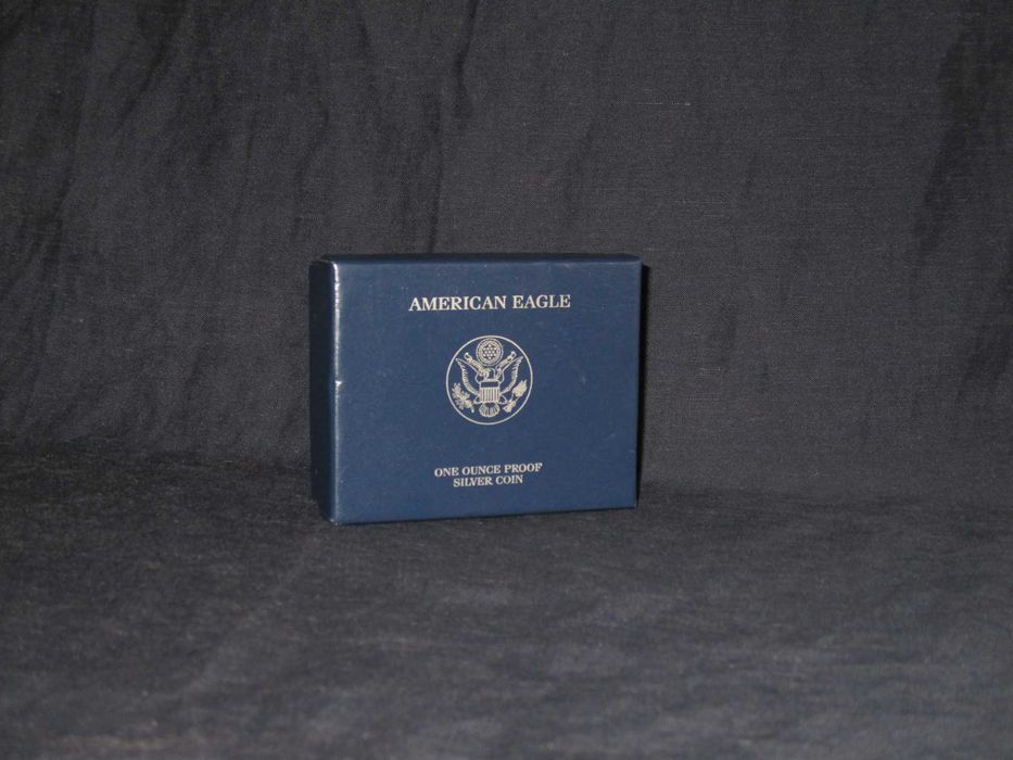Moeda em Prata 2006 American Silver Eagle One Ounce Proof Coin