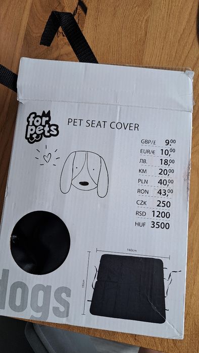 Mata samochodowa dla psa nowa