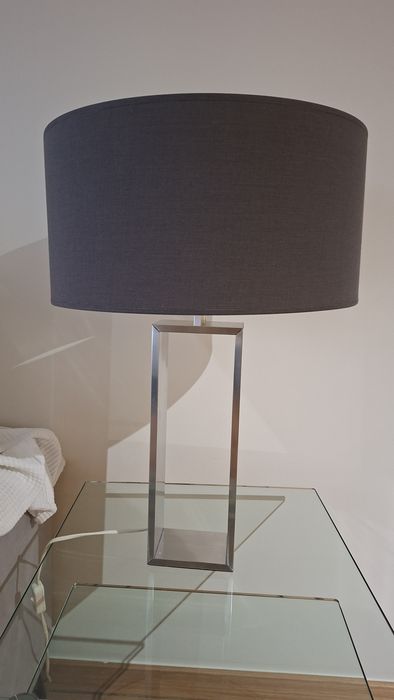 Abajur Cinzento Leroy Merlin 40 cm