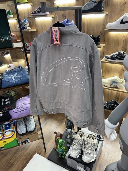 Джинсова Куртка Corteiz C - Star Denim Grey