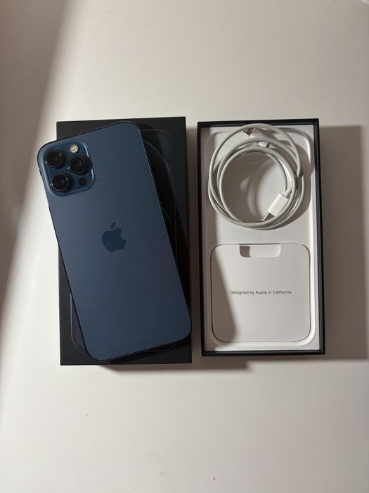 iPhone 12 Pro Max 128 GB – Bom Estado | Caixa + Carregador