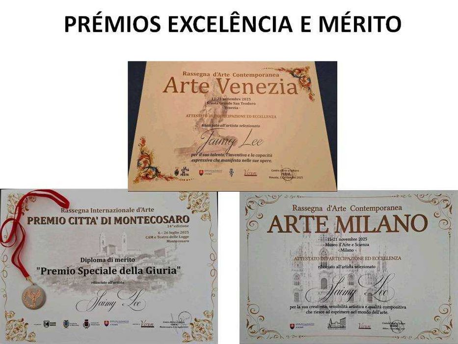 Quadro original e com certif. de autenticidade de Lee Jaimy