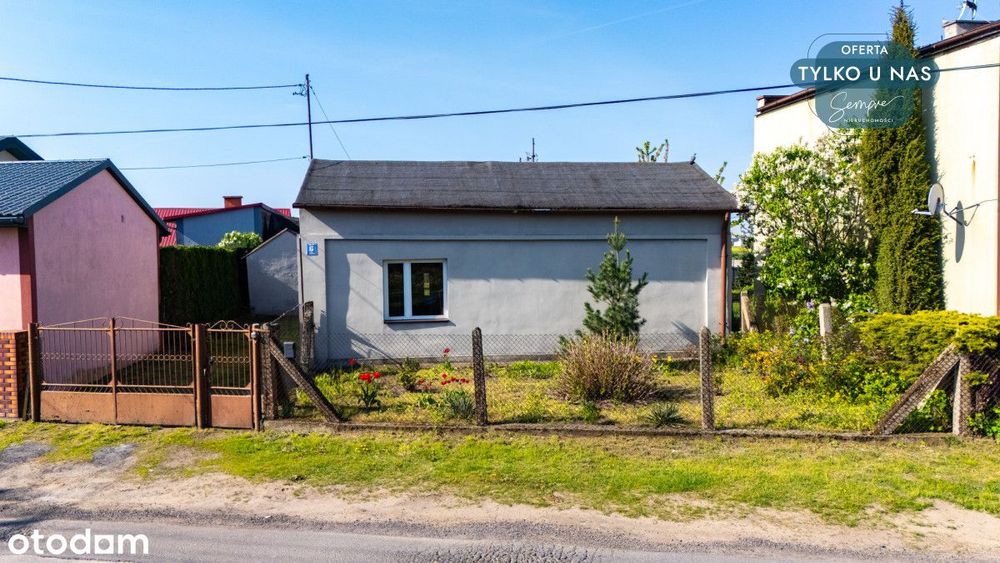 dom wolnostojący z ziemią rolną