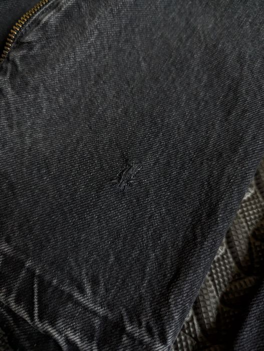 Zara flared zip jeans