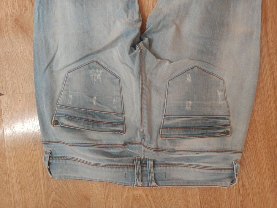 Spodnie damskie jasny jeans bershka M 38