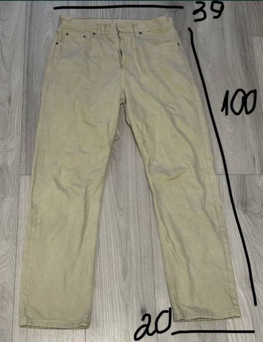 Levi’s джинси, світлі прямі 615 w32 l30