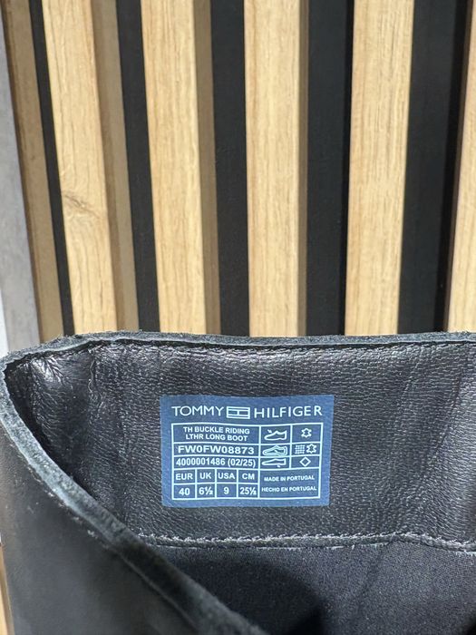 Kozaki Tommy Hilfiger TH Buckle Riding R. 40