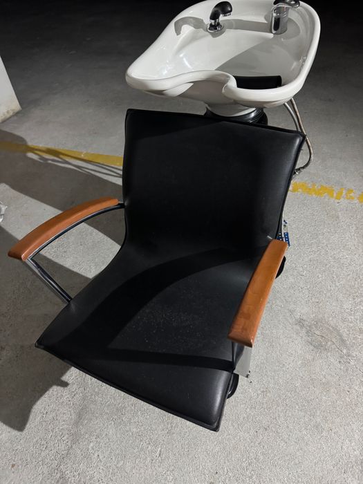 Rampa de lavagem Cabeleireiro