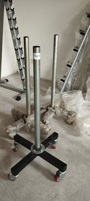 Suportes discos olímpicos,barras