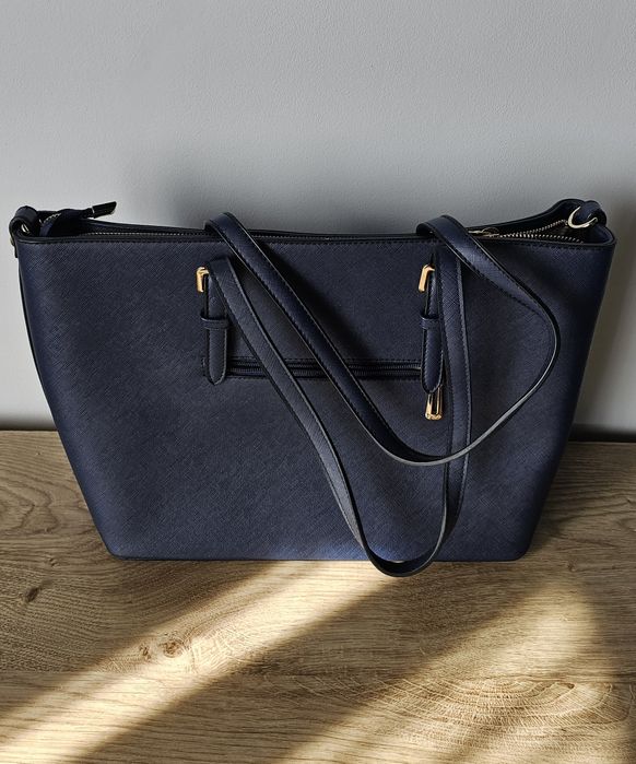 Torebka A4 Flora&co granatowa