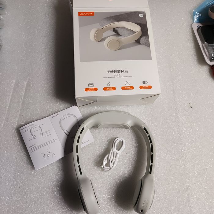 JISULIFE Przenośny wentylator na szyję