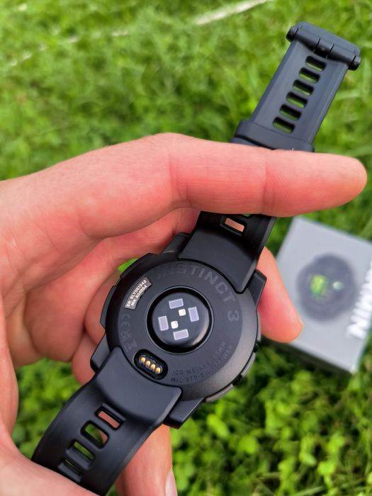 Топовий! Garmin Instinct 3 Amoled 45mm, Ліхтарик!