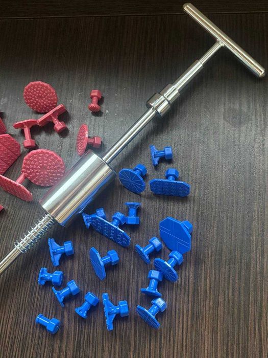 Набір обратной молоток для видалення вмятин+грибки 30шт,пдр інструмент