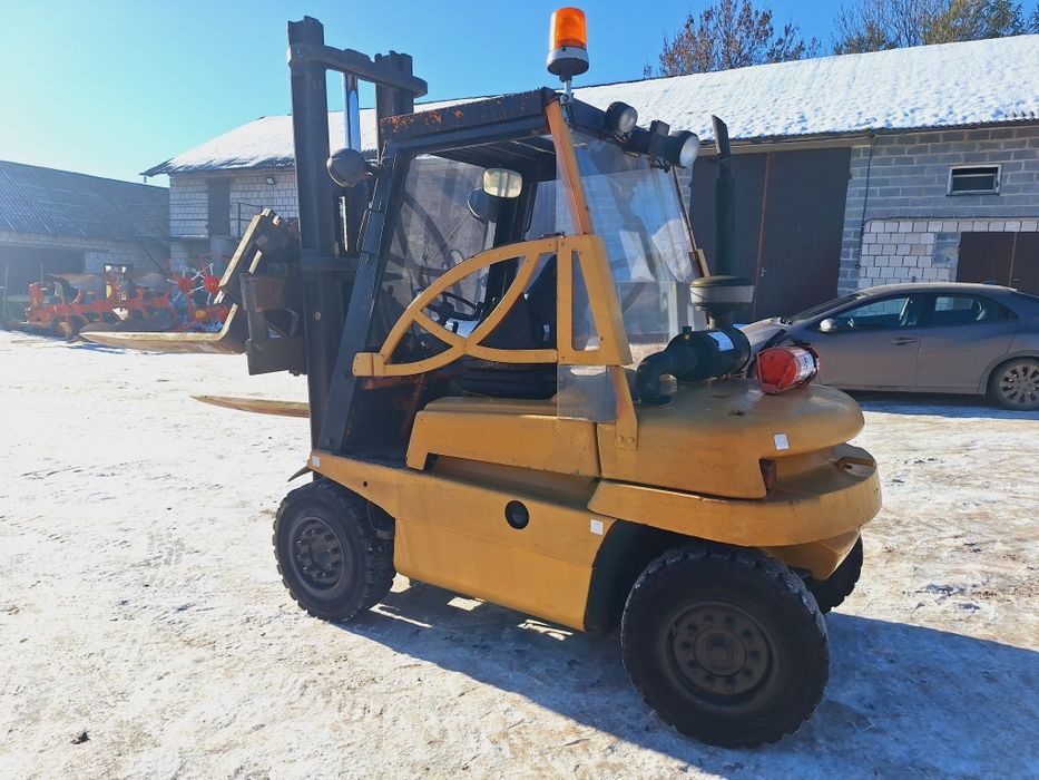 Wozek widłowy Linde H40 DW Obrotnica stan bdb