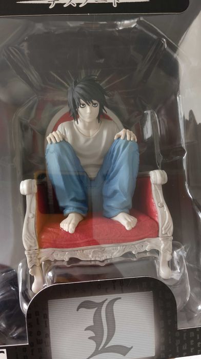 Коллекционная фигурка Л из аниме тетрадь смерти/ Death Note L: 3 400 ...