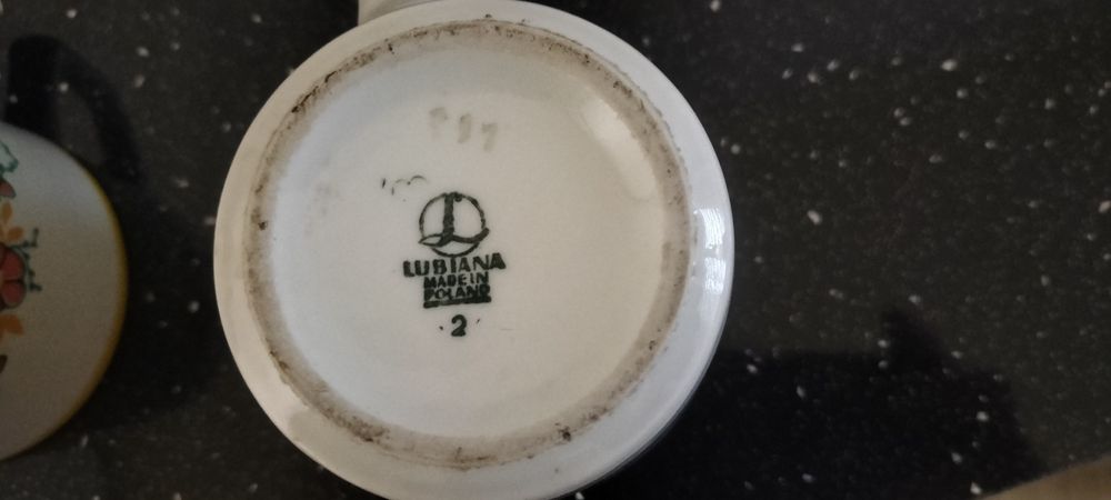 Kubek Porcelanowy Lubiana PRL