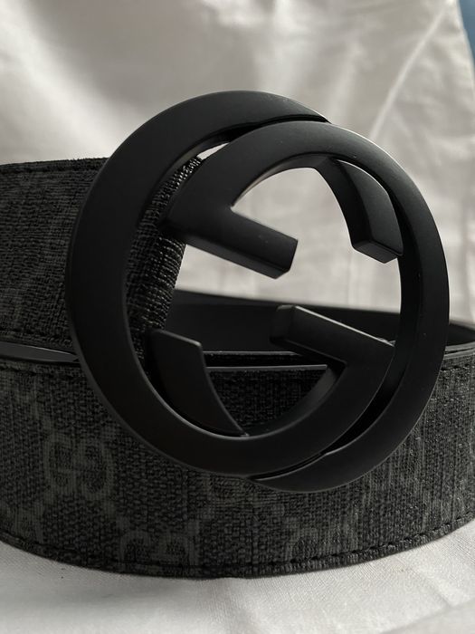 GUCCI ремінь темний