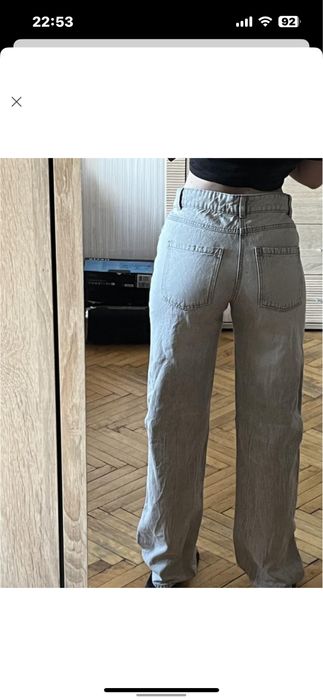 Джинсы wideleg трендовые