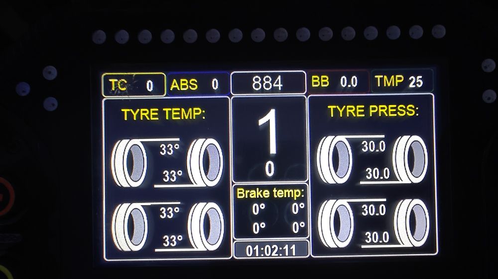 Volante SimRacing SimEvo com display