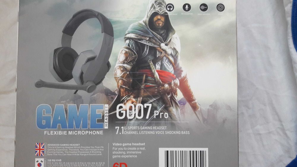 Наушники Assassins Black BRAND NEW