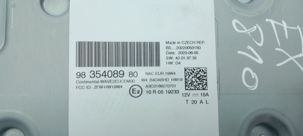 Rádio / auto-rádio PEUGEOT 208 II