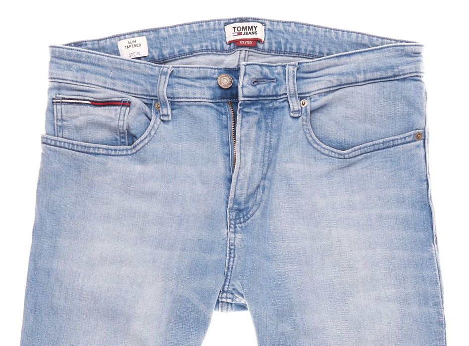 Spodnie Tommy Hilfiger Steve W32 L30 + Levis 520 Slim Fit Tapered 502