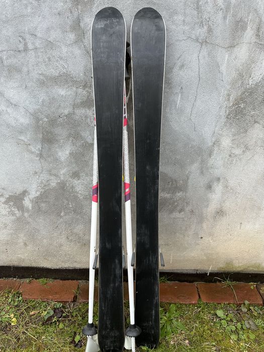 Narty dziecięce Dynastar Team 100 cm + kijki