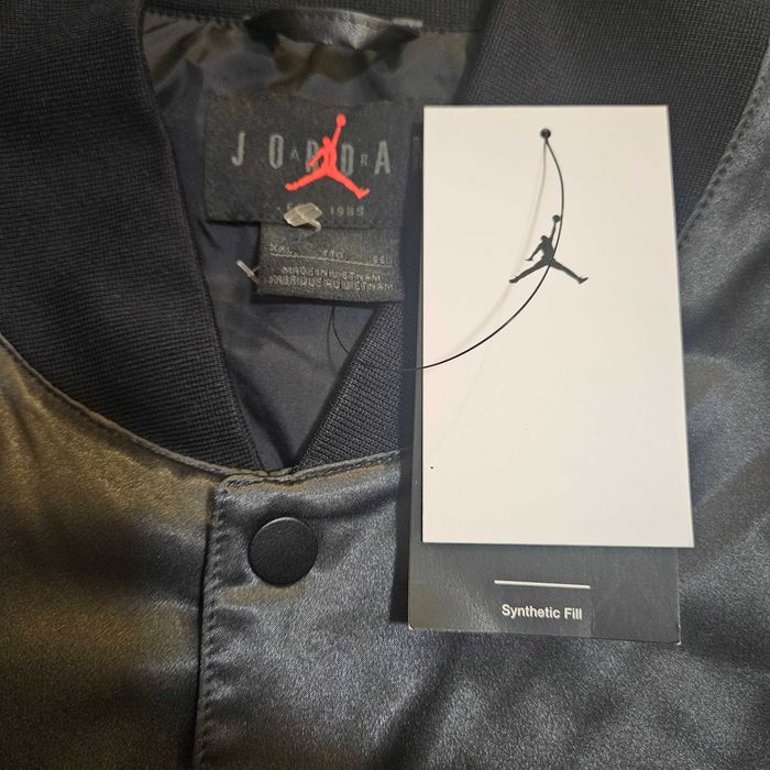 Jordan MVP Varsity Jacket Off-Noir Sail Gray