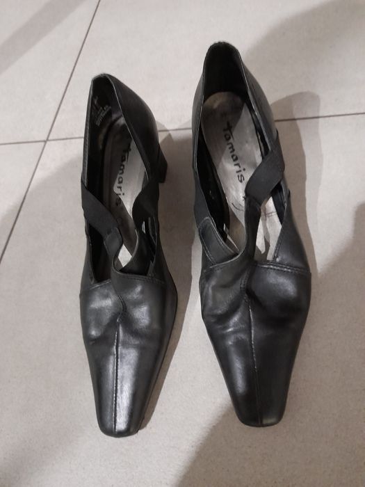 Туфлі (черевики) човники "Tamaris". Бокові гумки.