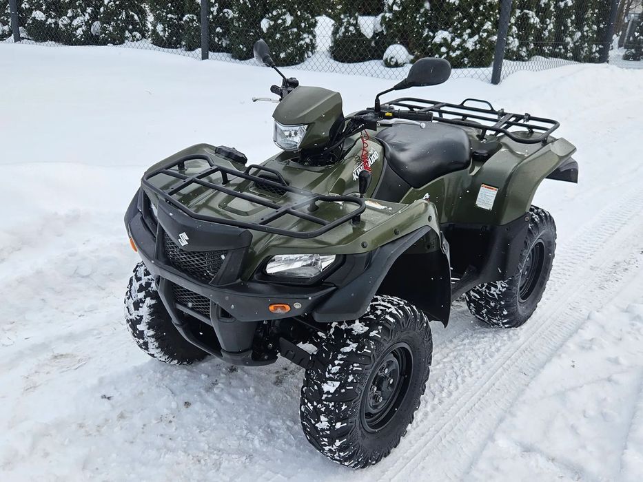 Suzuki Kingquad Suzuki Kingquad 750 axi King quad Zadbany Dokumenty Quad przeprawowy