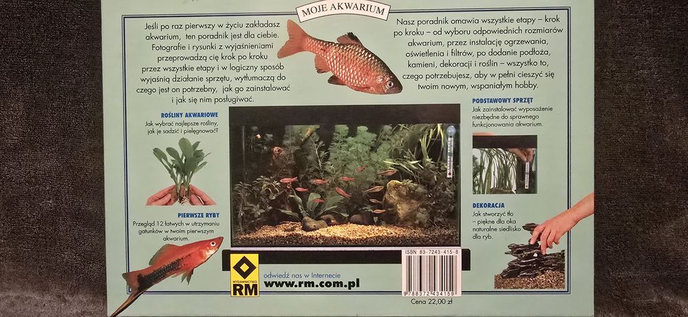 Książka Tropikalne akwarium słodkowodne