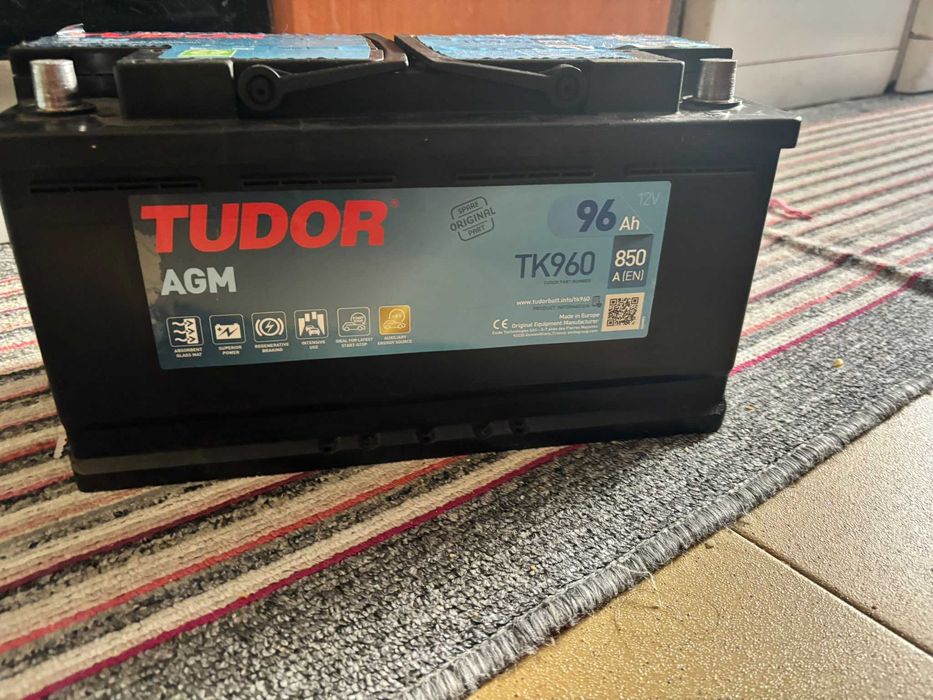 Bateria Tudor 12v 96AH 850A. AGM