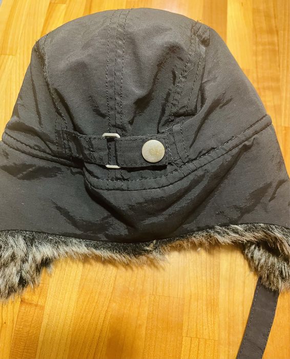 Zimowa czapka uszatka - pilotka_H&M_86/98.
