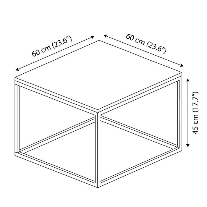 Mesa de café DOKKEDAL