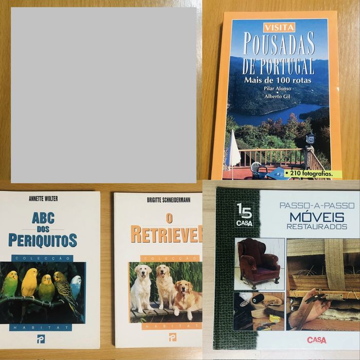 Vários Livros Úteis, tudo por 19€