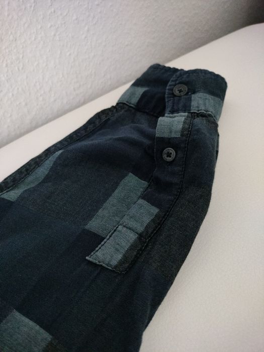 Koszula męska w kratę rozmiar S