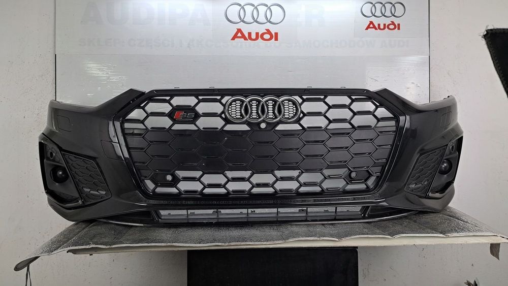 ZDERZAK AUDI S5 8W6 8W8 8W B9 S-LINE LIFT 2020-2023 BLACK-LINE PO LIFCIE