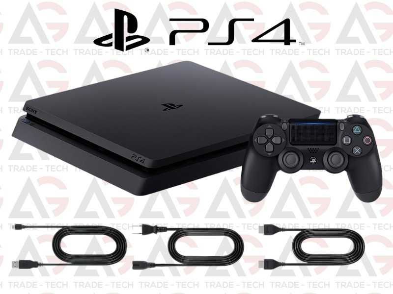 Playstation 4 Slim 1000 GB (1TB) + Pad + Gwarancja - Konsola - Komplet