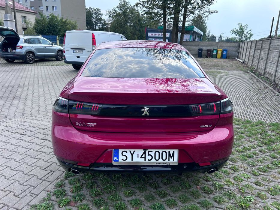Peugot 508 gt wersja sport. fakt vat.