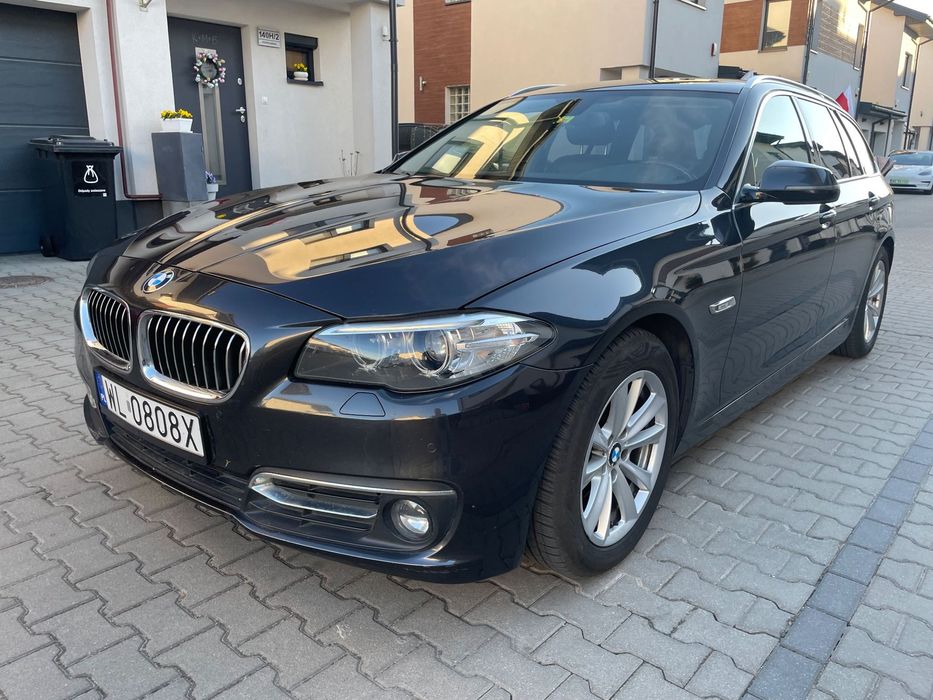 BMW Seria 5 2015/16, prywatne, bezwypadkowy, 190 KM, niski przebieg