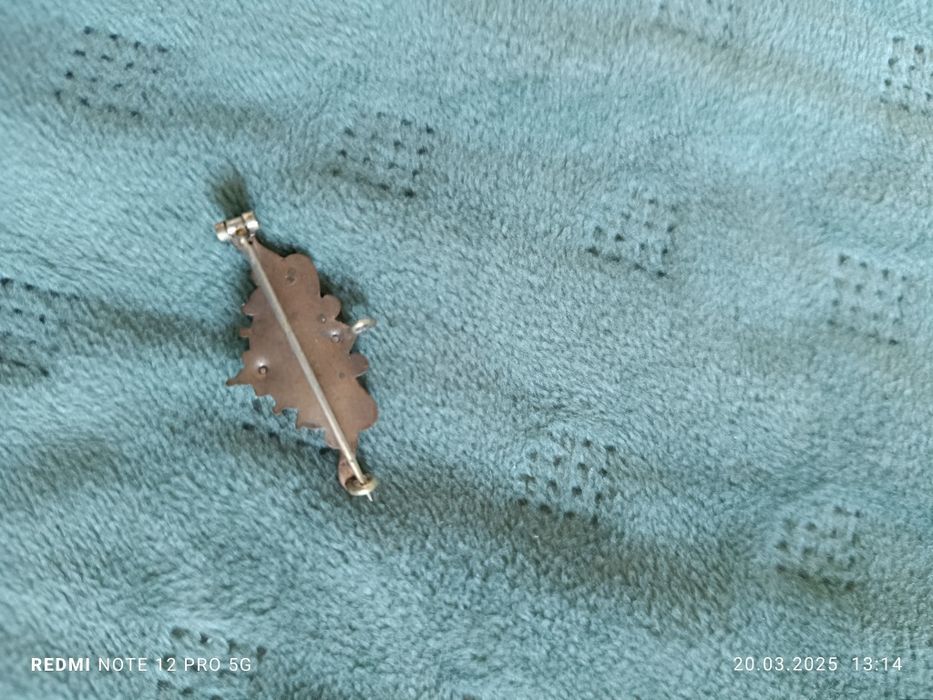 Broszka  Art Nouveau.