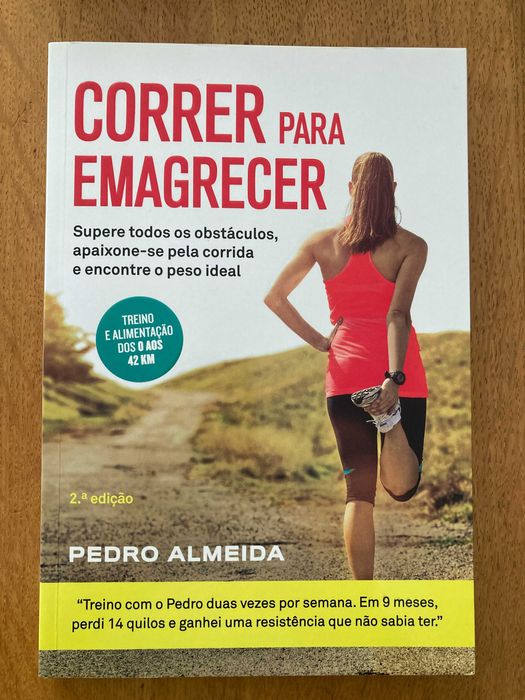 Livro - Correr Para Emagrecer, de Pedro Almeida
