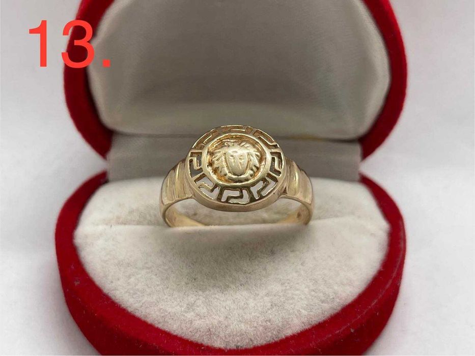 Złoty Pierścionek pr.585 3,3g r.17,5