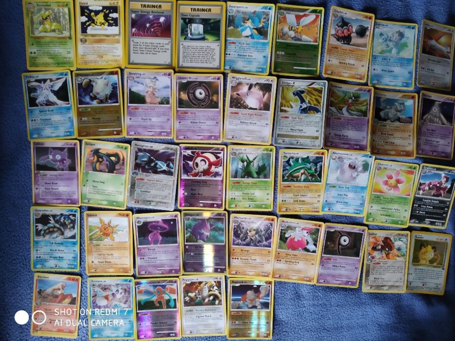 Kit 20 Cartas Cards Pokémon Brilhantes Em Portugues Raras