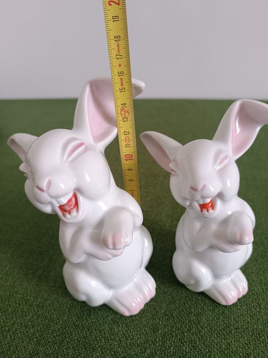 Zające Figurki Rosenthal
